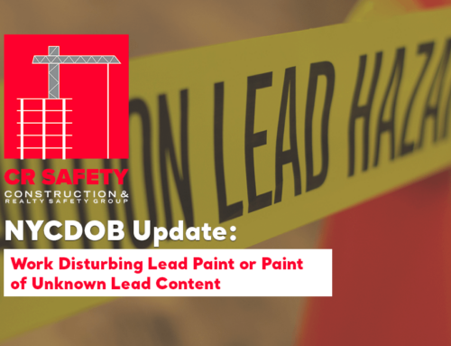 NYC DOB: Local Law 40 of 2021: Work Disturbing Lead Paint or Paint of Unknown Lead Content