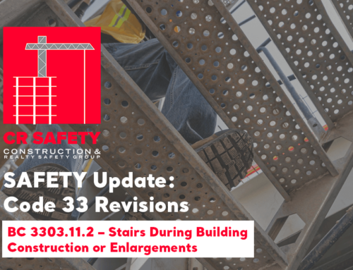 NYC 2022 Code: Chapter 33 Code Revisions – BC 3303.11.2 Stairs During Building Construction or Enlargements