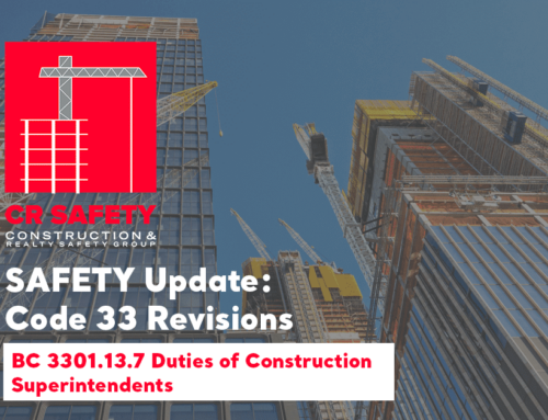 NYC 2022 Code: Chapter 33 Code Revisions – BC 3301.13.7 Duties of Construction Superintendents