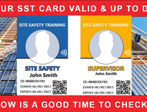 STOP! Check The Expiration Date on Your Current Site Safety Training Card!