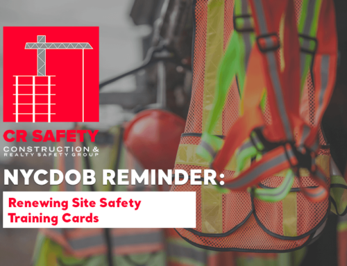 NYC DOB Reminder: Local Law 196: Renewing Site Safety Training Cards