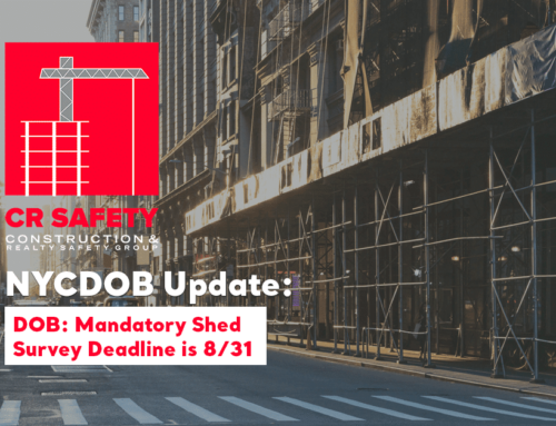 NYCDOB: Owners and Permit Holders Must Complete Sidewalk Shed Survey by August 31