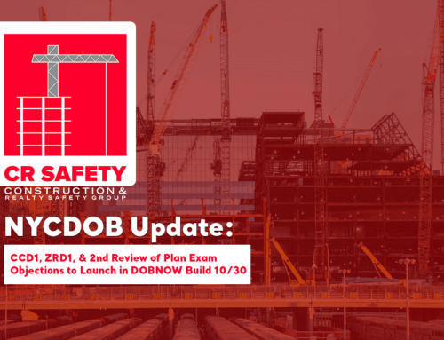 NYCDOB: CCD1, ZRD1, & 2nd Review of Plan Exam Objections to Launch in DOBNOW Build 10/30