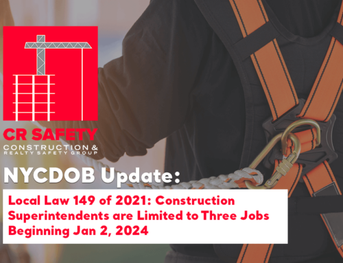 NYC DOB: Local Law 149 of 2021: Construction Superintendents are Limited to Three Jobs
